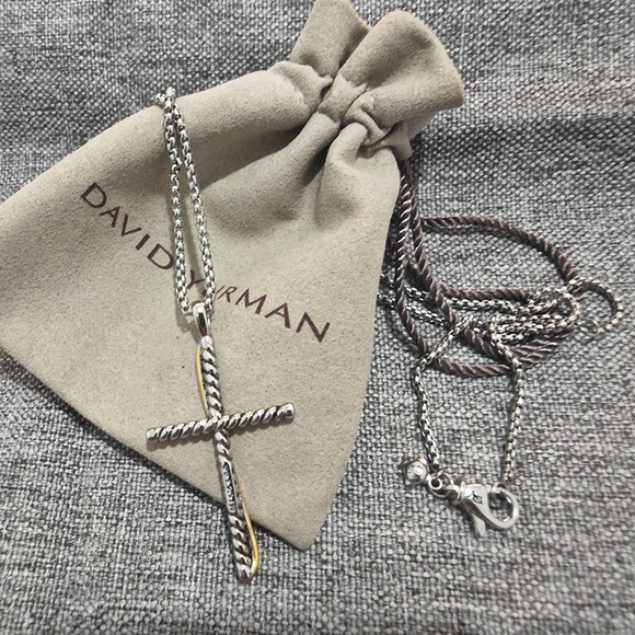 David Yurman Cross Necklace - Picture 2 of 5